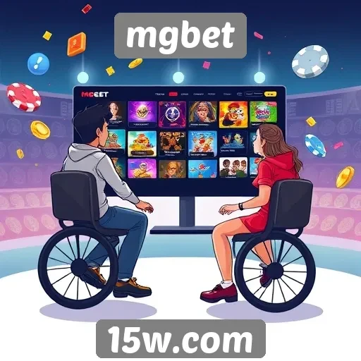 Acessibilidade e usabilidade do site de jogos mgbet
